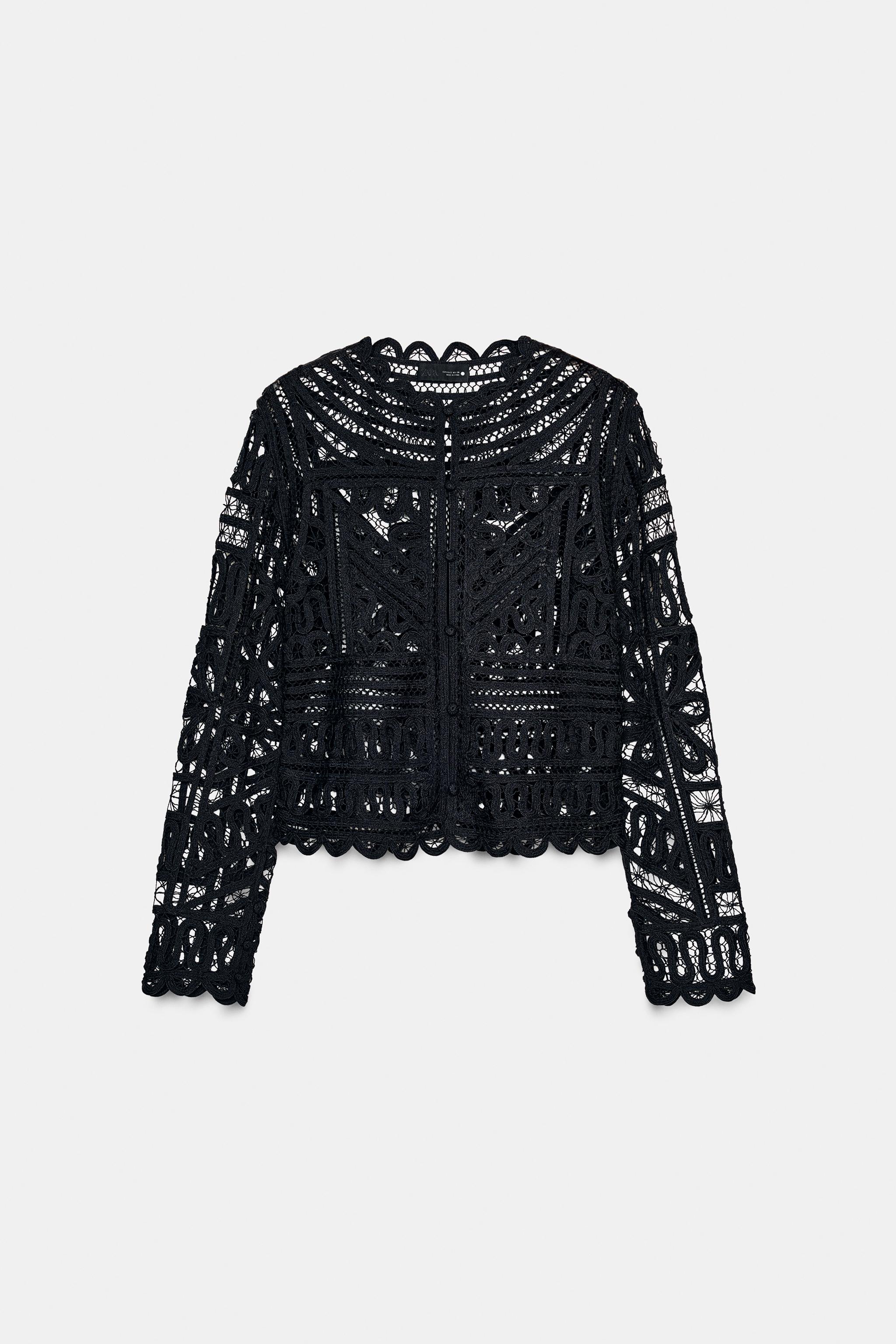 ZW COLLECTION CROCHET BLOUSE